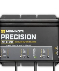 Minn Kota MK-3345 3 Bank 45amp On Board Precision Charger MARINE ELECTRONICS
