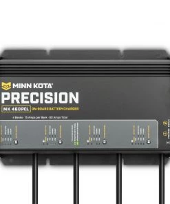 MARINE ELECTRONICS Minn Kota MK-460 4 Bank 60amp On Board Precision Charger