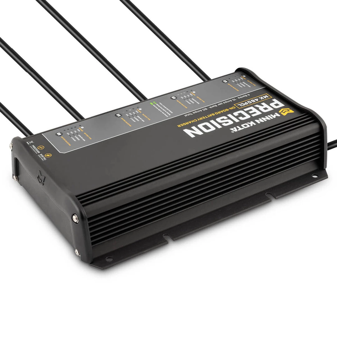 MARINE ELECTRONICS Minn Kota MK-460 4 Bank 60amp On Board Precision Charger 5 MARINE ELECTRONICS Minn Kota MK-460 4 Bank 60amp On Board Precision Charger