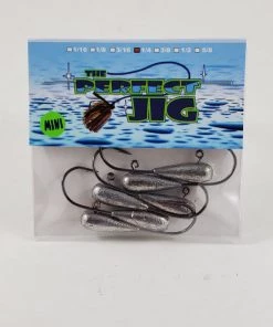 The Perfect Jig Mini Tear Drop Tube Heads (6pk) TERMINAL TACKLE