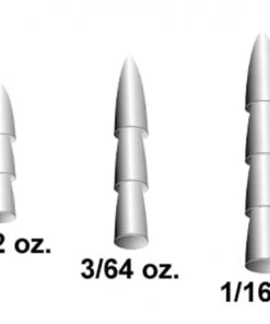 X Zone Lead Pagoda Nail Sinker TERMINAL TACKLE