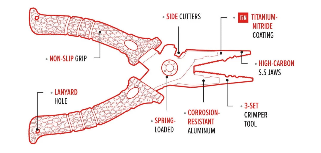Bubba Fishing Pliers 6 Bubba Fishing Pliers