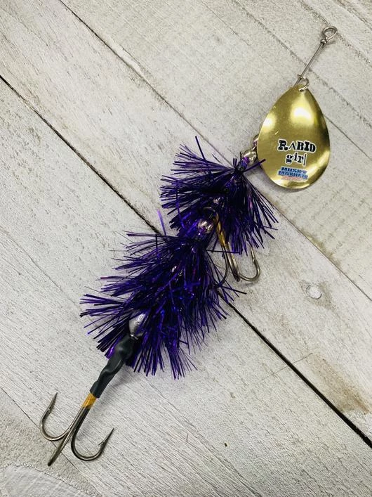 Musky Mayhem Tackle Musky Mayhem Rabid Girl Single Blade 8 Musky Mayhem Tackle Musky Mayhem Rabid Girl Single Blade