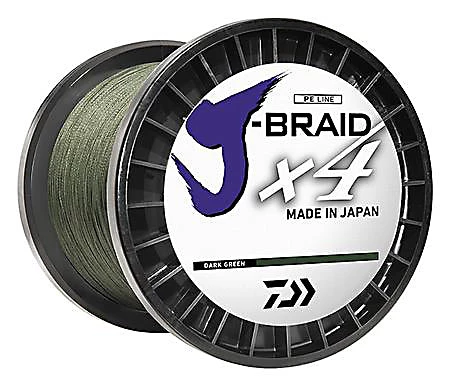 Daiwa J-Braid X4 Bulk Spool 3 Daiwa J-Braid X4 Bulk Spool