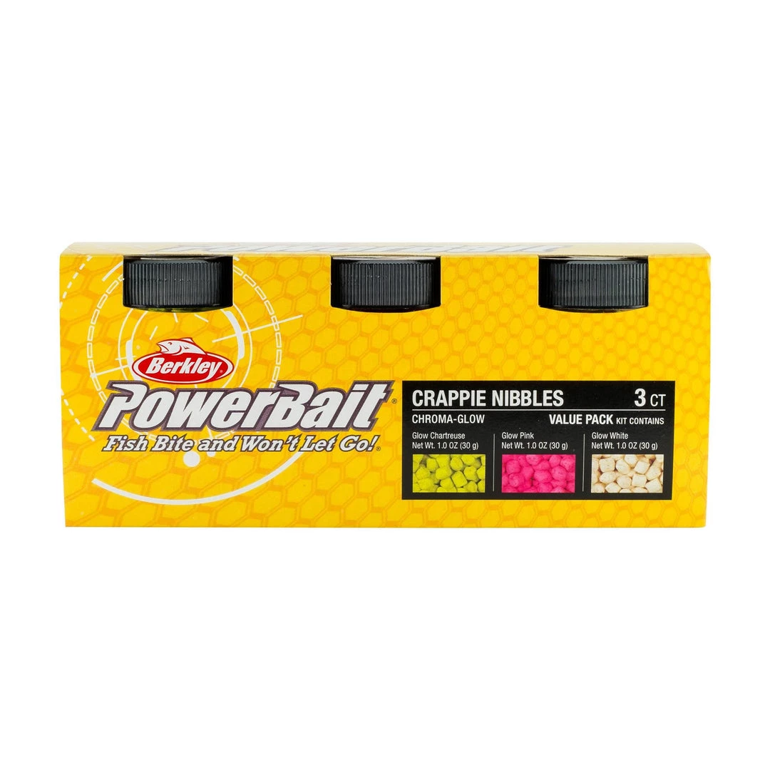 Berkley Powerbait Crappie Nibbles (3 Pack) 3 Berkley Powerbait Crappie Nibbles (3 Pack)