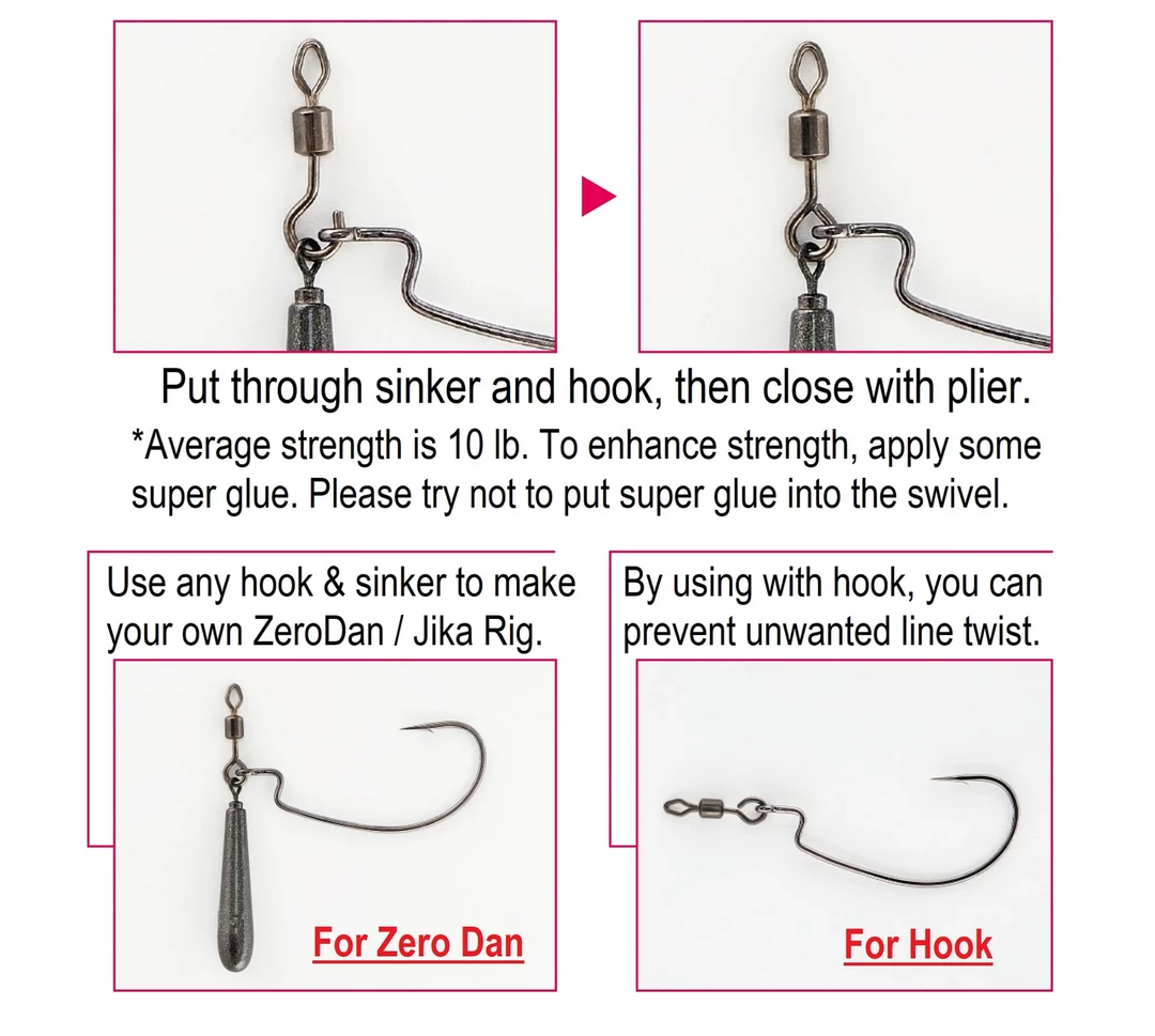 Decoy SN-7 Open Swivel ACCESSORIES 5 Decoy SN-7 Open Swivel ACCESSORIES