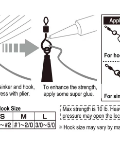 Decoy SN-7 Open Swivel ACCESSORIES 9 Decoy SN-7 Open Swivel ACCESSORIES