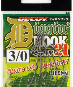 TERMINAL TACKLE Decoy Worm 21 Diggin Hook