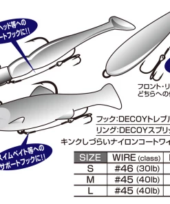 Decoy WA-21 Wire Treble Trailer Hook