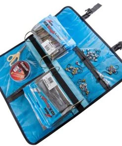 Z-MAN STORAGE Z Man ElaZtech Bait BinderZ Light Blue Doublewide 7 Z-MAN STORAGE Z Man ElaZtech Bait BinderZ Light Blue Doublewide
