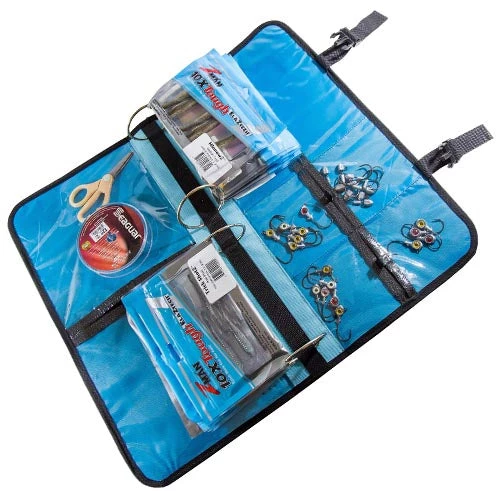 Z-MAN STORAGE Z Man ElaZtech Bait BinderZ Light Blue Doublewide 5 Z-MAN STORAGE Z Man ElaZtech Bait BinderZ Light Blue Doublewide