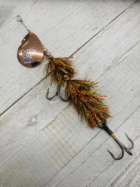 Musky Mayhem Tackle Musky Mayhem Rabid Girl Single Blade 6 Musky Mayhem Tackle Musky Mayhem Rabid Girl Single Blade