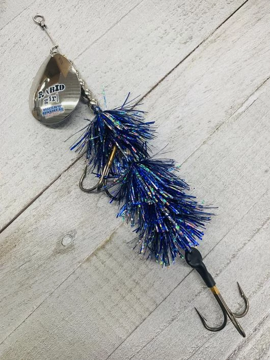 Musky Mayhem Tackle Musky Mayhem Rabid Girl Single Blade 5 Musky Mayhem Tackle Musky Mayhem Rabid Girl Single Blade